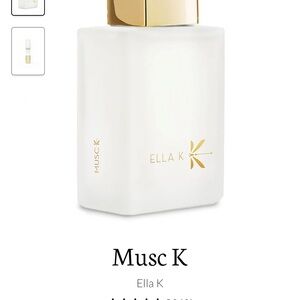 Ella Musc K Fragrance - Elegant White and Gold